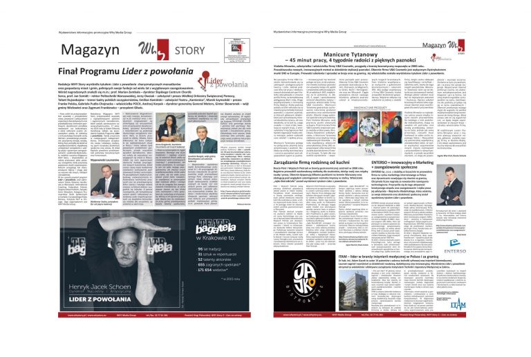 Why Story – Wydanie w Gazecie Wyborczej