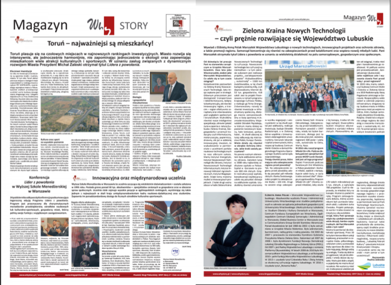 WhyStory w Gazecie Wyborczej – Październik 2017