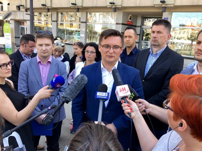 Katowice przeciwko faszyzmowi i nacjonalizmowi.