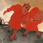 Marian Murawski, „Rolnik”, ilustracja do „Księgi bajek polskich”, 1981 r