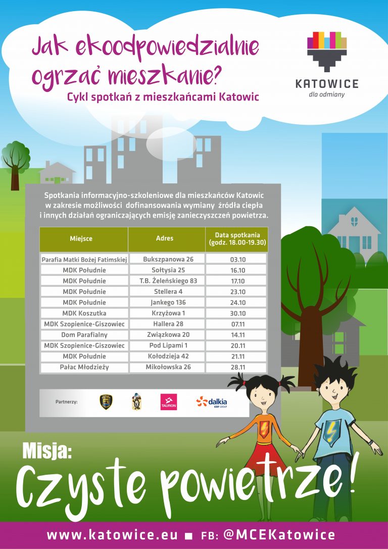 Jak Ekoodpowiedzialnie ogrzać mieszkanie. Cykl spotkań z mieszkańcami