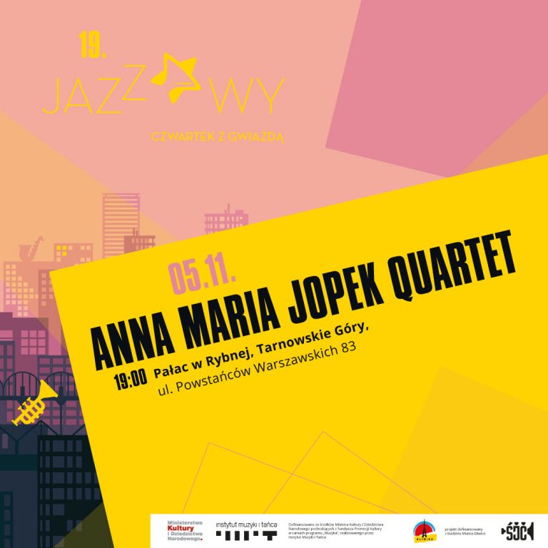 Anna Maria Jopek Gwiazda cyklu Czwartek Jazzowy z Gwiazdą 2020, czyli cyklu realizowanego w czasach pandemii.