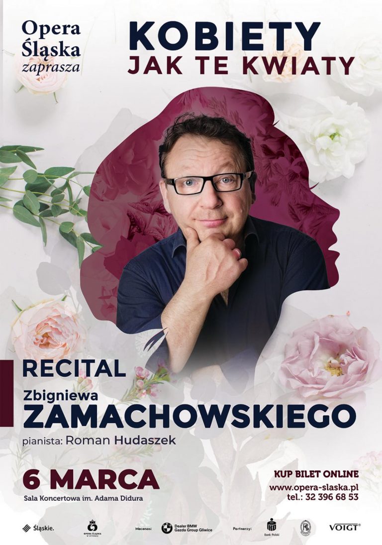 Recital Zbigniewa Zamachowskiego: Kobiety jak te kwiaty